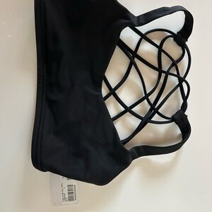 lululemon  Black Sports Bra